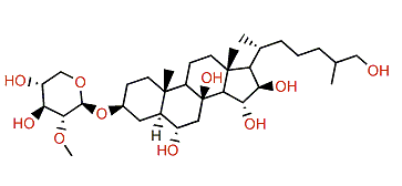 (25S)-5a-Cholestane-3b,6a,8,15a,16b,26-hexol 3-O-(2-O-methyl)-b-D-xylopyranoside